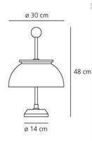 ALFA LAMPADA DA TAVOLO