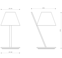 LA PETITE LAMPADA DA TAVOLO
