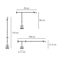 TIZIO LED LAMPADA DA TAVOLO