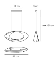 CABILDO LED 1182010A SOSPENSIONE
