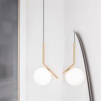 IC S1 F3175059 LAMPADA A SOSPENSIONE OTTONE h.47cm