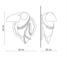 CUBANO APPLIQUE IN CERAMICA