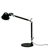 TOLOMEO MINI A005940 NERO + A008610 LAMPADA DA TAVOLO