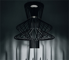 ALLEGRO RITMICO LAMPADA A SOSPENSIONE GRAFITE