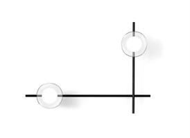 MIKADO SERIE DI LAMPADE DA PARETE O DA SOFFITTO REGOLABILI