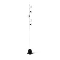 1744.101 POMI' LAMPADA TERRA NERA 5 LUCI