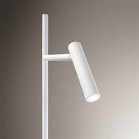 GAMBO LAMPADA DA TERRA CON FARETTO ORIENTABILE E BASE ILLUMINATA