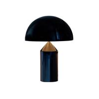 ATOLLO 238 NE LAMPADA DA TAVOLO IN METALLO NERO h.35cm
