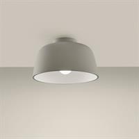 15-8330-EM-14 MISO LAMPADA DA SOFFITTO GRIGIO PIETRA/BIANCO d.28,5cm