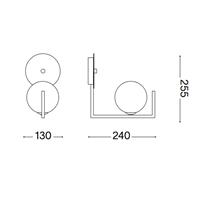 BIRDS LAMPADA DA PARETE