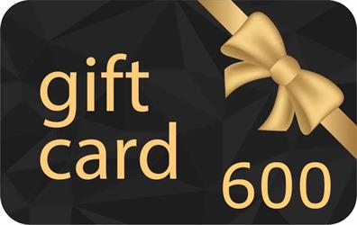 GIFT CARD 600 EURO