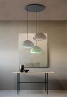 LUXOR LAMPADA A SOSPENSIONE + ROSONE NERO