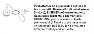 BUBBLES LAMPADA A SOSPENSIONE