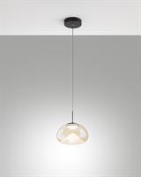 3755-41-365 BRENA SOSPENSIONE DIMMERABILE COGNAC d.22cm