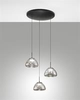 LUCILLE LAMPADA A SOSPENSIONE CIRCOLARE A 3 LUCI