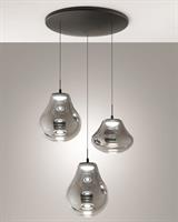 DEVA LAMPADA A SOSPENSIONE CIRCOLARE A 3 LUCI