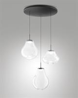 DEVA LAMPADA A SOSPENSIONE CIRCOLARE A 3 LUCI