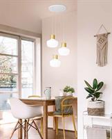 KINO LAMPADA A SOSPENSIONE CIRCOLARE A 3 LUCI