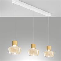 KINO LAMPADA A SOSPENSIONE LINEARE A 3 LUCI