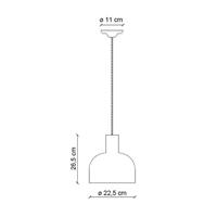 C2400-ARP CAXIXI SOSPENSIONE ARANCIO PESCA
